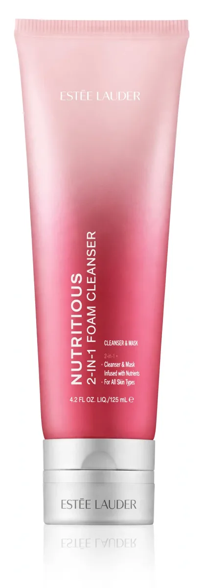 Estée Lauder nutritious 2-in-1 foaming face wash cleanser and mask photo 1