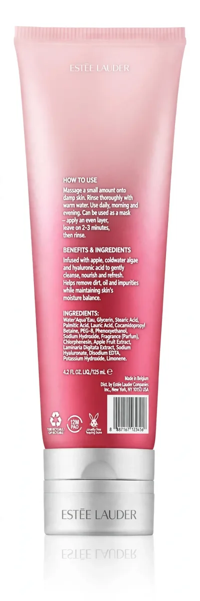 Estée Lauder nutritious 2-in-1 foaming face wash cleanser and mask photo 4