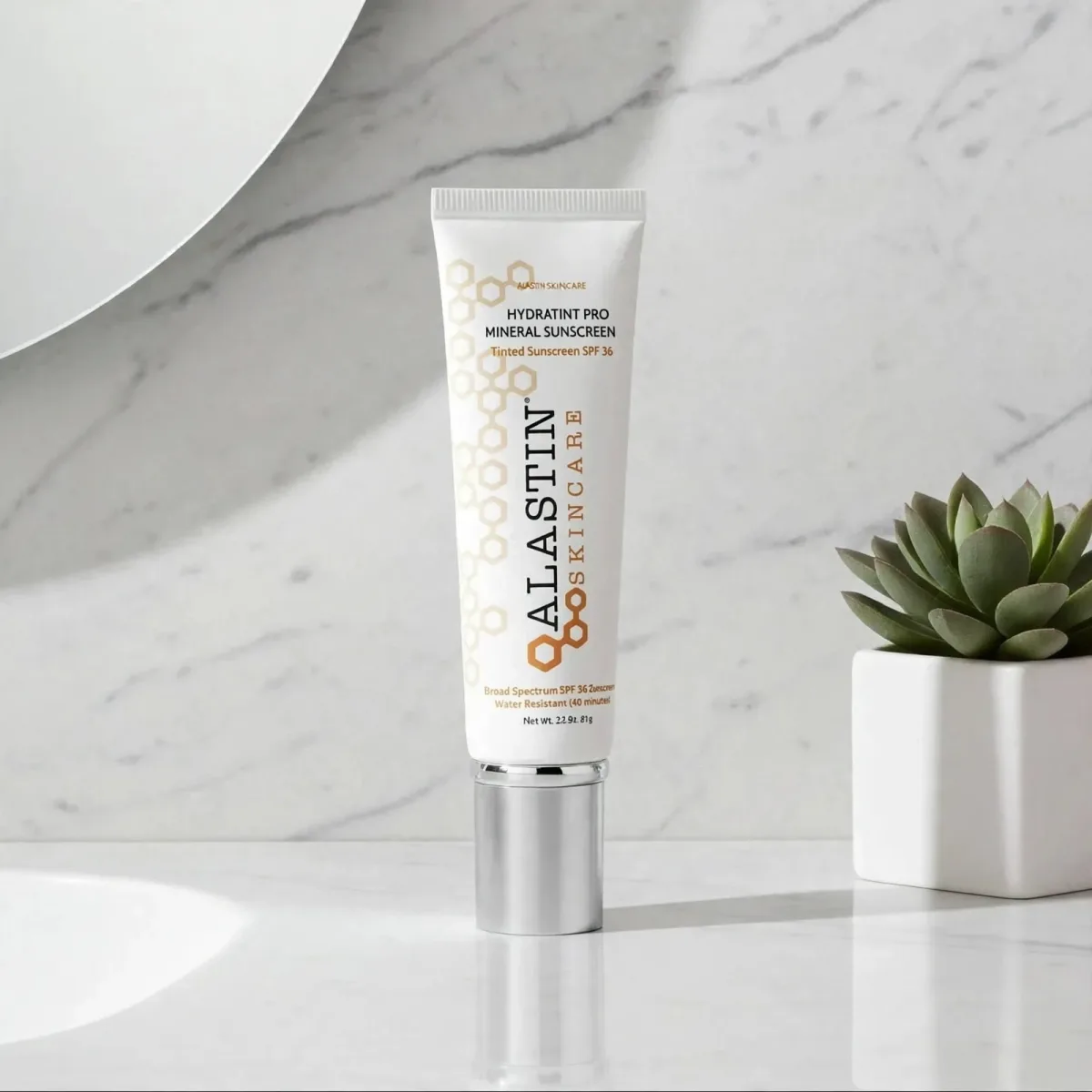 ALASTIN hydratint pro mineral tinted sunscreen SPF 36