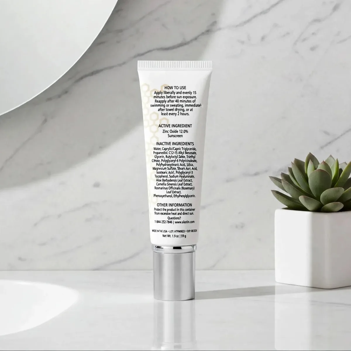 ALASTIN hydratint pro mineral tinted sunscreen SPF 36