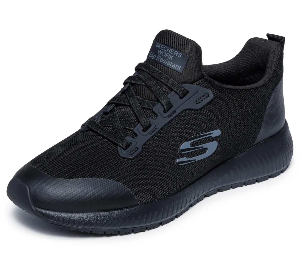Skechers Women's Work Squad Sr Food Service Shoe, Black photo 1