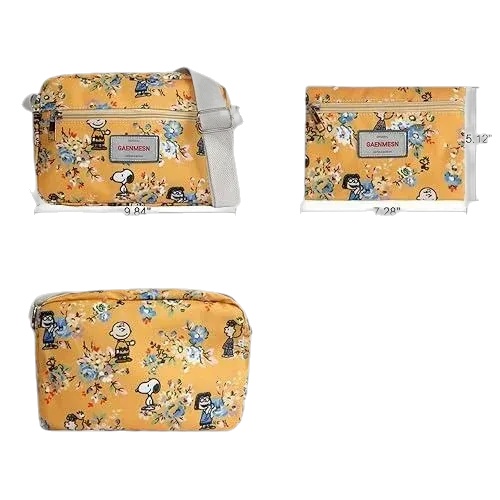 Crossbody Bags for Women, Lightweight Mini Crossbody Bag, Everyday Small Purse, Travel Shoulder Bag, Ladies Handbag, Yellow, Small