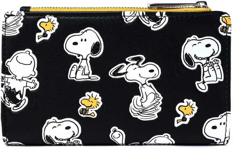 Loungefly Peanuts Snoopy and Woodstock All Over Print Wallet