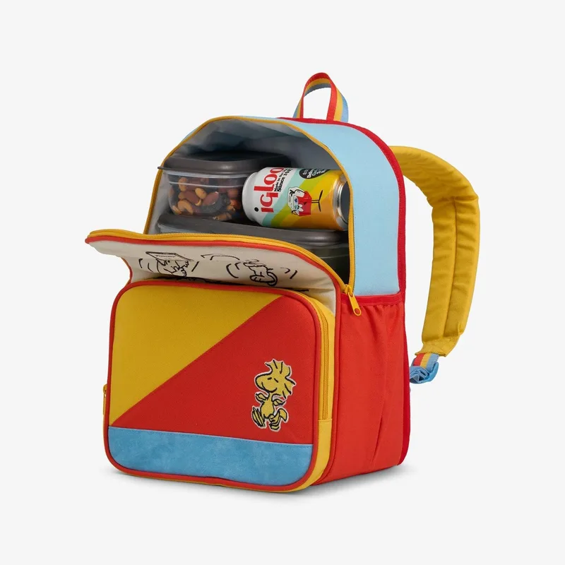 Igloo Peanuts insulated backpack cooler with dancing Snoopy artwork photo 2