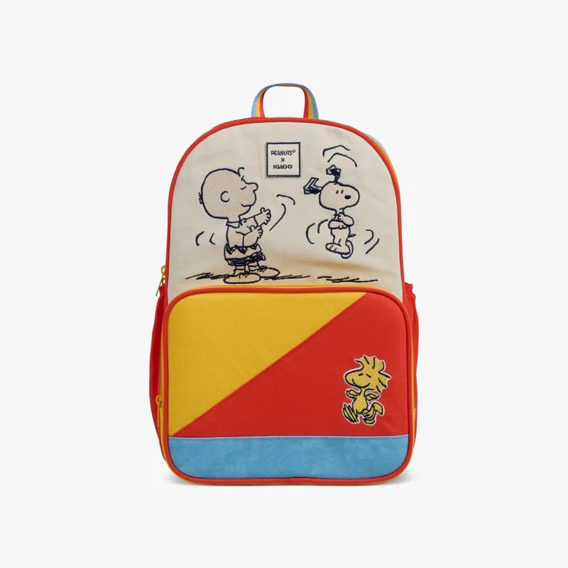 Igloo Peanuts insulated backpack cooler with dancing Snoopy artwork photo 4