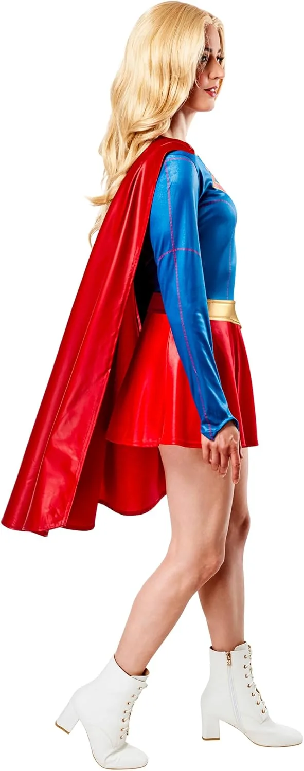 Rubie's Supergirl TV series costume dress with cape for adults photo 4