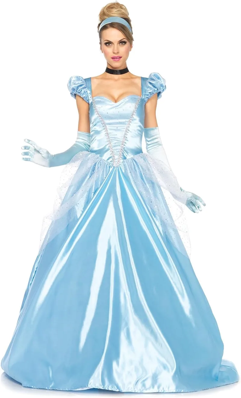 Leg Avenue classic Cinderella costume satin ball gown photo 1