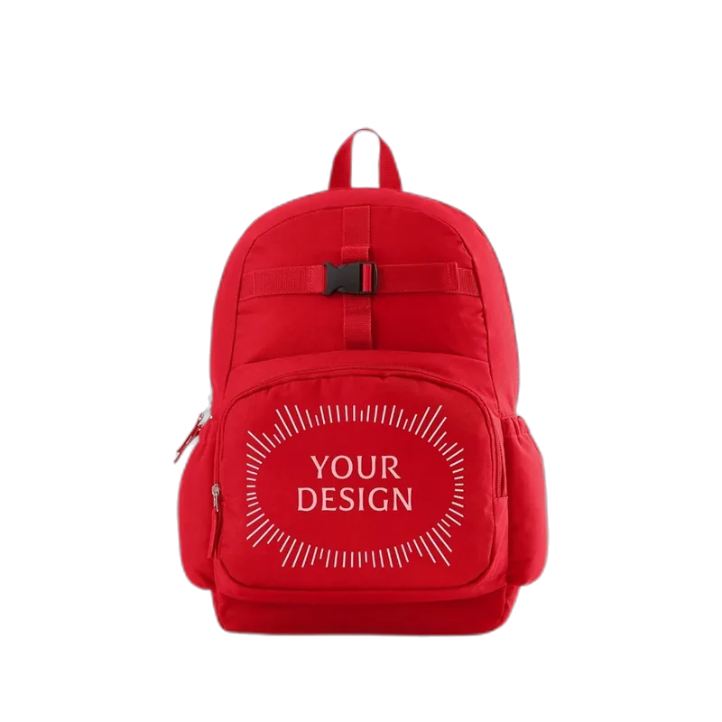 Let's Make Memories Kids Backpack for School - Personalized - PEANUTS SNOOPY Bookbag with Optional Lunch Box - Red - Too Cool